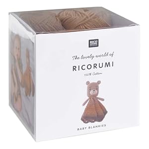 Rico Design Ricorumi Häkelset Teddy Baby Blankies