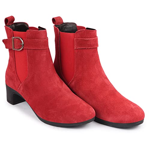 Image of FAUSTO Women Flared Heel Boots