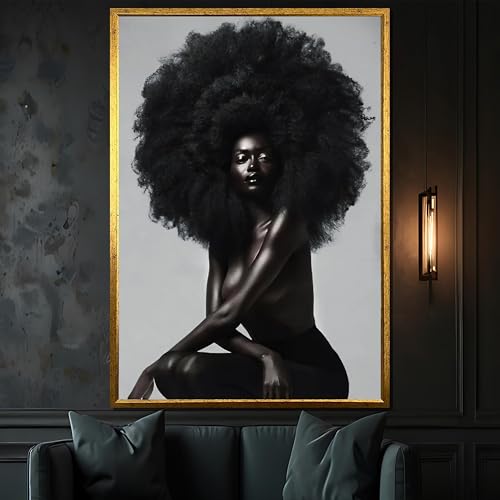 Tableau sur toile femme afro pour exprimer votre style unique