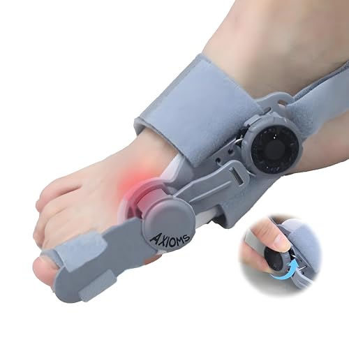 Axioms Bunion Corrector for Women – Adjustable Knob Toe Alignment & Relief Splint, Breathable