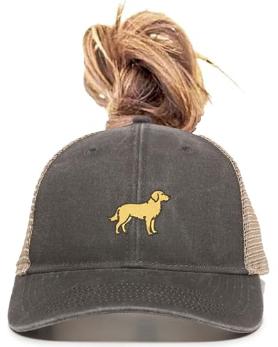 Gorra tipo visera bordada Golden Retriever para perros