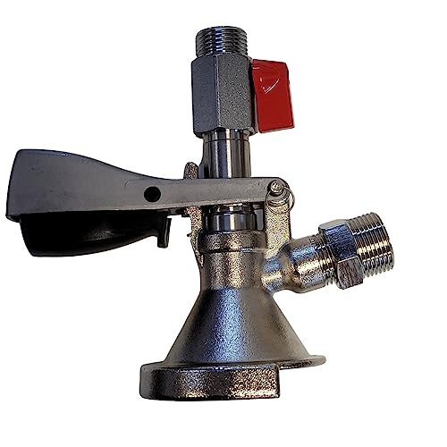 Gastrobedarf Westerbarkey Absperrhahn für Kegverschlüsse 5/8 zum Aufschrauben