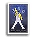 Queen Freddie Mercury - Orignal Minimalist Art Poster Print