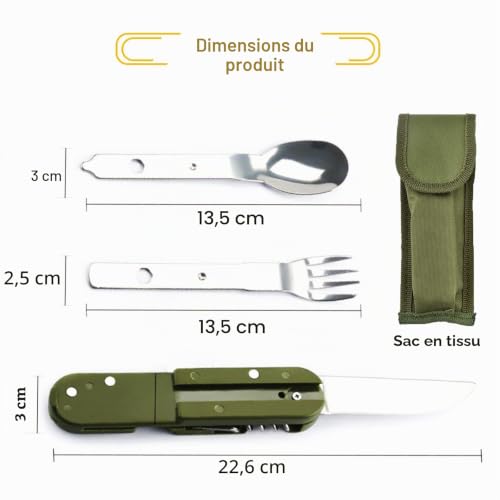 Couverts de camping