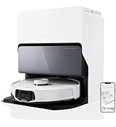 roborock S8 MaxV Ultra White Robot Vacuum Cleaner with Mop, 10000