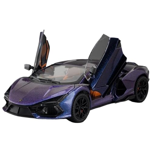 �_�C�L���X�g�J�[ 1/24 �ɓK�� �����{���M�[�j ���u�G���g�X�P�[�� �����X�|�[�c�J�[���f�� �g�ݗ��čςݎԗ����f�� �R���N�^�[�����f�B�X�v���C�s�[�X �~�j�J�[(Purple)