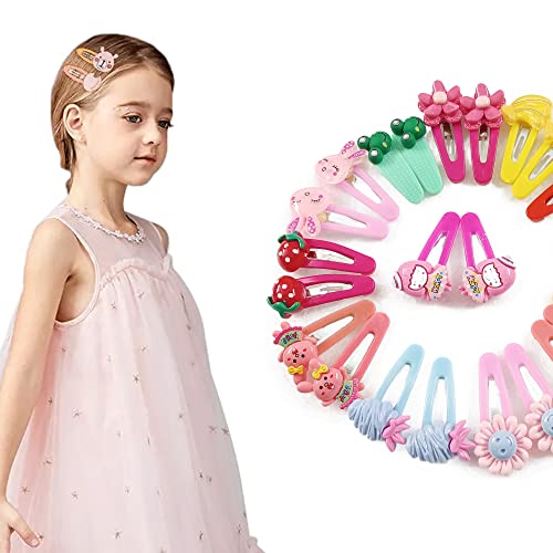 Image of Multicolor Tic-Tac Hair Clip For Baby Girls, Toddler Girls & Women Pack of 20 (BABY CLIP)