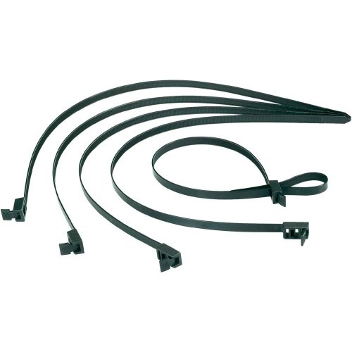 HELLERMANN TYTON 115-00030 Poliamida Negro 5pieza(s) Presilla - sujección para Cables (75,3 cm, 13 mm, 1,9 mm, 5 Pieza(s))