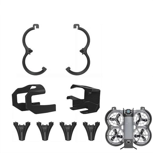 DIANX For DJI Neo2 �{�f�B�ی�J�o�[ �����f�B���O�M�A+�v���y���K�[�h+�W���o���o���p�[+�e�[���Œ�u���P�b�g �y�� �����h�~ ���S��s �ϏՌ� �����Y�Փ˖h�~ �v���y���ی�p �h���[���p�A�N�Z�T���[