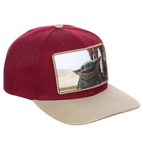 Star Wars Mandalorian The Child Pre-Curved Snapback Hat3