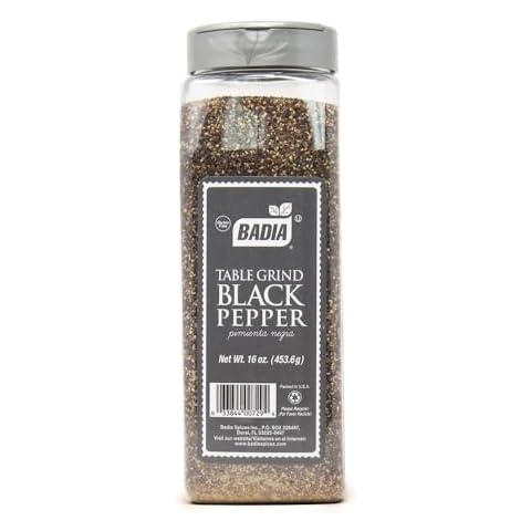 Badia Black Pepper Table Grind Cover