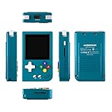 RG Nano Retro Handheld Game Console Keychain - Portable Game Mini Aluminum Alloy with 1.54 Inch IPS Screen - 64G TF Card Pre-Installed 5405 Games - Supports Clock Hi-fi Speaker Music Player Function