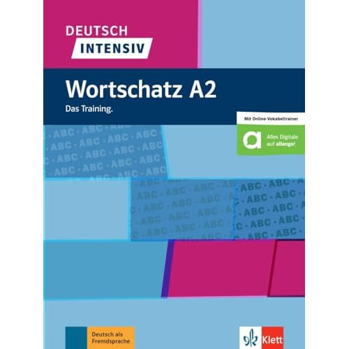 Deutsch intensiv Wortschatz A2: Das Training. Buch mit Quizlet (Link) und Wortliste (PDF + docx)