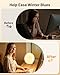 SUXIO Light Therapy Lamp - 10000 Lux Therapy Lights Lamp, 3 Timing & Mode Happy Lamp, Touch Control Sunlight Lamp with Memory Function, Portable Light Box Therapy Use As Lift Mood for Home,White