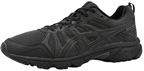 ASICS Men's Gel-Venture 7 Running Shoes, 10M, Black/Black