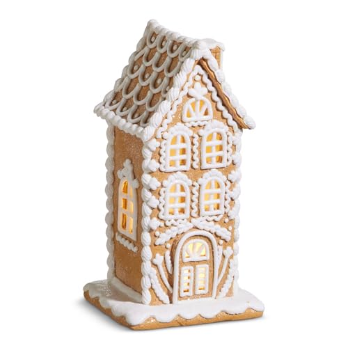 Maison pain d'épices de Noël lumineuse RAZ Imports objet déco haut de gamme