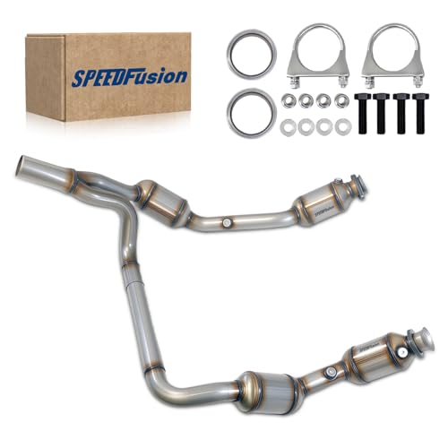 SPEEDFusion Catalytic Converter Compatible with Jeep Wrangler 2007 2008 2009 3.8L V6 Catalytic Convertor Replacement 645269 (EPA Compliant)