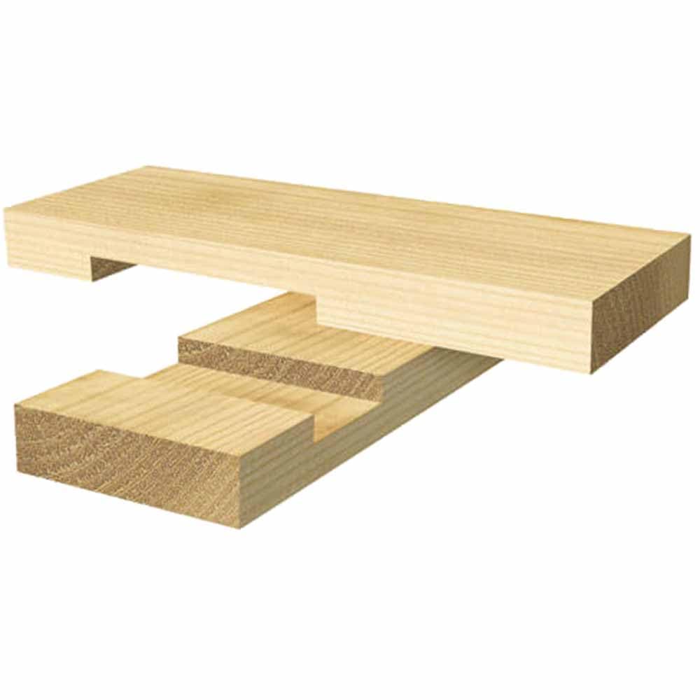 Trend Trade Zweischneidiger Fräser 8 Mm Schaft, 10 Mm Schnittdurchmesser, 19 Mm Schnittlänge – Hartmetallbestückt Mit PTFE-Beschichtung – TR09X8MMTC