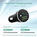 Fast USB Type C PD Car Charger, VELOGK Dual-Port 27W Power Delivery&Quick Charge 3.0 Car Adapter for Google Pixel 5/4/3/3a XL, OnePlus 7/6, Samsung S20/S10,iPhone 12 Pro/iPad(with 3.3ft USB C Cable)