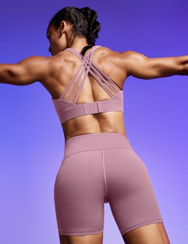 Image of Sports Bras for Women High Support Large Bust Strappy Workout Tanks Tops