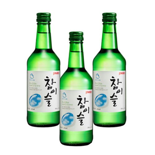 チャミスル　韓国焼酎　【360ml×3本】（Amazon）