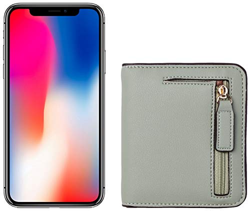 image for Toughergun Wallet Women Rfid Blocking Small Compact Bifold Luxury Leat