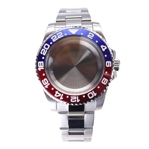 1pc 40 �~�����[�g�������Y���v�P�[�X 20 �~�����[�g���u���X���b�g�T�t�@�C�A�N���X�^�� Eta 2824 PT5000 �Z���~�b�N(Solid bottom cover22,Eta 2824)