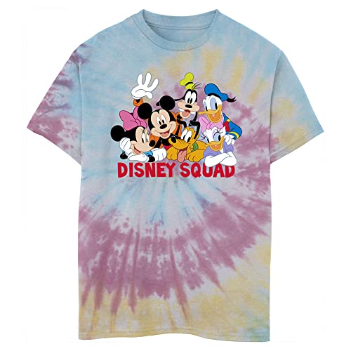 T-shirt Disney Characters Squad vêtement enfant manches courtes mixte