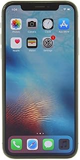 Apple iPhone X, 64GB, Space Gray - Fully Unlocked (Renewed)