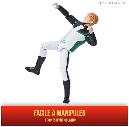 DC Comics - Figurine Green Lantern 30 Cm - Figurine Articulée Issue du Film Superman - Super Héros Et Super Vilain - Jouet À Collectionner - Cadeau Enfant - Jouet Enfant 4 Ans Et +