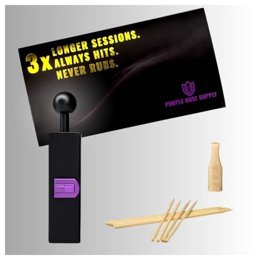 Purple Rose Supply - Better Than a Joint Roller - Easily Make Cannagars That Last for Hours - Never Need a Joint Rolling Machine Again (Mini)
