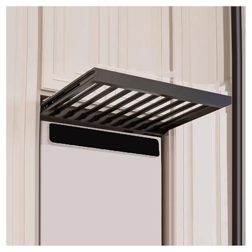 Porte-pantalons rétractable buanderie et support séchage cravates - 2