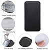 Siveit CD Case, DVD Case Holder 96 Capacity Hard Plastic CD DVD Disc Cases Storage Binder Wallet for Car Home Office Travel (Black) #1