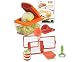 Produktbild TS24Direkt Set zum Knallerpreis - Genius Nicer Dicer Chef S 12-teilig Orange/Rot