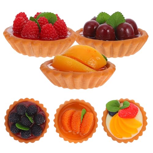 Jouets cupcake en PVC réalistes pour éviter le gaspillage en vitrine