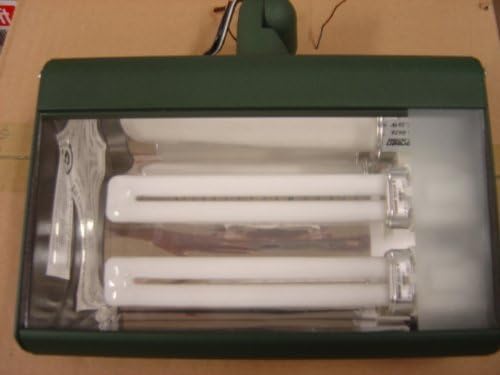 EVERGREEN 26 Watt Fluorescent Outdoor Flood Light 120v 2 Pl-13 Verde Green