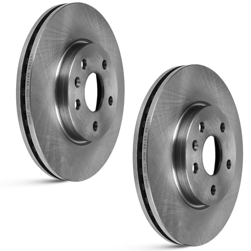 SCITOO Disc Brake Rotors Kits 55185 Front Vented Brake Rotors Fit For Chevrolet For Cruze 2011-2015,For Chevrolet For Cruze Limited 2016,For Chevrolet For Sonic 2012-2017