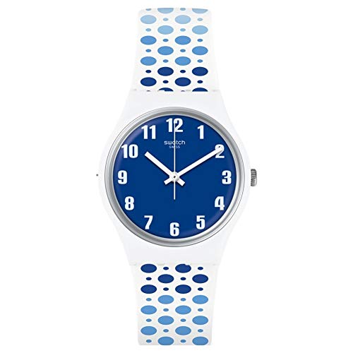 Swatch GW201 męski analogowy zegarek kwarcowy z silikonowym paskiem