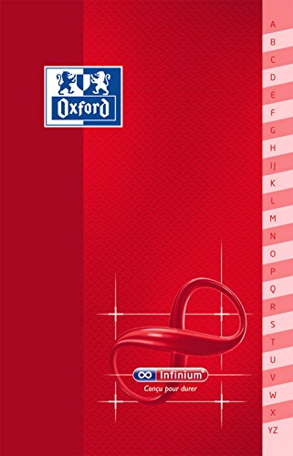 Oxford Infinium Répertoire 9 x 14 cm 96 pages petits carreaux 5 x 5