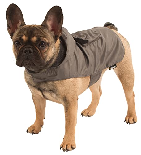 Kerbl Pet Regenmantel Seattle grau XXS, 25cm