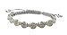 Saint St Benedict Medal on Adjustable Cord Bracelet, 8 Inch, Grey