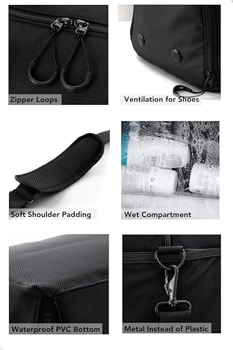 Fitgriff® Gym Bag V2 for Men and Women with Shoe & Wet Compartment - Duffle Bag for Travel, Sports, Fitness and Workout3