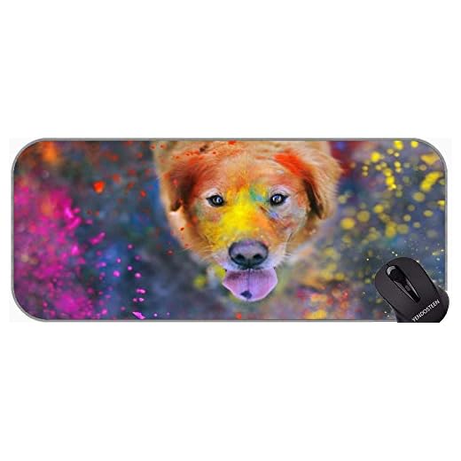 YENDOSTEEN Gaming Mouse Pad Custom, Rottweiler Puppy Dog Dulce Dog Sweet Gaming Mat