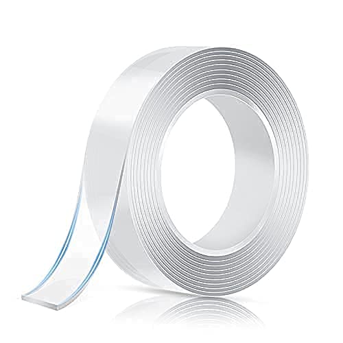 MIL9US Reusable and Washable Double Sided Adhesive Silicon Tape with ...