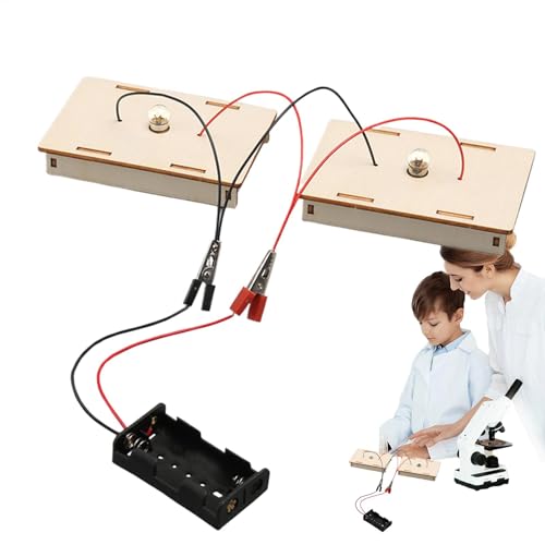 Kit de Circuito de Aprendizaje de Laboratorio de Ciencias físicas, Kit de Circuito eléctrico para niños,Kit de Aprendizaje de circuitos eléctricos para niños | Circuitos de construcción
