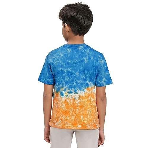 Image of Kidsville Naruto Printed Regular Fit Multicolor Cotton Boy's T-Shirt