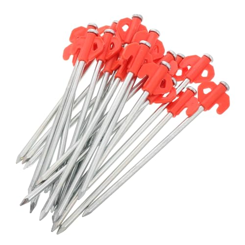 Clavos de para carpas de exterior YARNOW de metal reforzado para proyectos de jardín 2