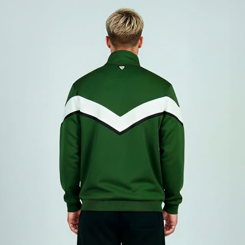 Image of GAME 7 NBA mens X Nba Men's Officially Licensed Long Sleeve Neoprene Zip Up Sweatshirt