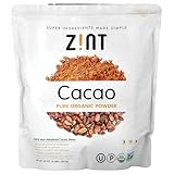 Zint Organic Cacao Powder (32 oz): Paleo-Certified, Organic, Non GMO, Anti Aging Antioxidant Superfood, Gluten Free Cocoa Cacao Beans, Pure Delicious Chocolate Essence, 32 Ounce