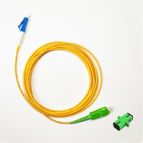Cable de conexión de fibra óptica 2 m / 5 m (2,0 mm) 2 m / 10 m (3,0 mm) SC a LC/UPC de modo único SC-LC cable de conexión óptica fibra óptica (adaptador SCLC de 3 m 2 mm)